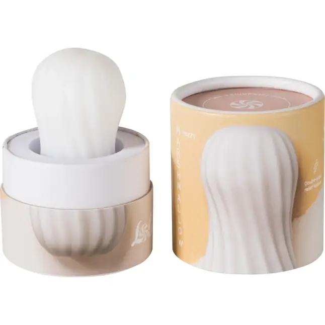 Белый мастурбатор Fuzzy - Marshmallow. Фотография 2.