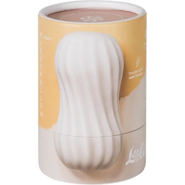Белый мастурбатор Fuzzy - Marshmallow