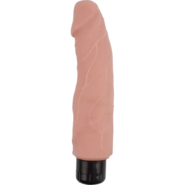 Телесный вибратор-реалистик Greedy Guy - 24 см - T-skin ReaL