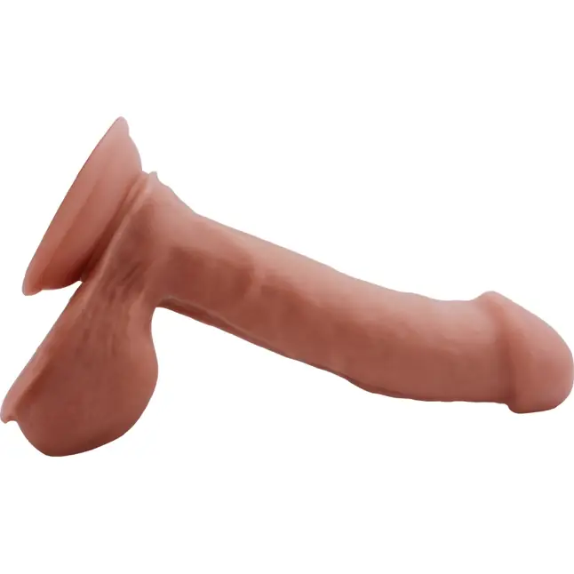 Телесный фаллоимитатор на присоске Topless Lover - 19,2 см - T-skin ReaL. Фотография 3.
