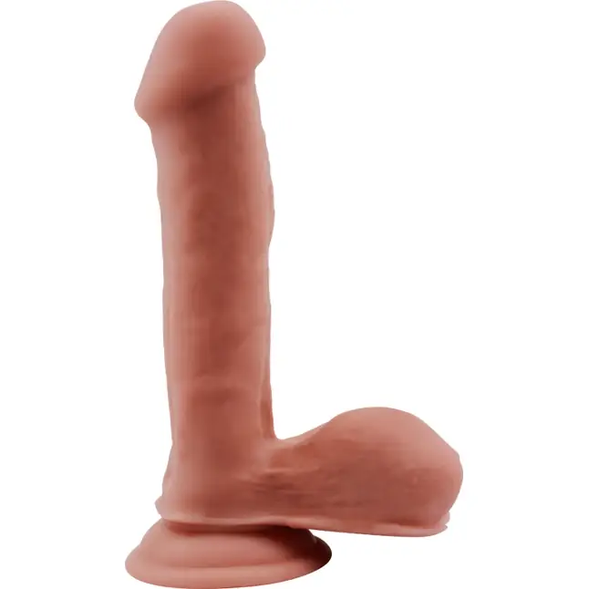 Телесный фаллоимитатор на присоске Topless Lover - 19,2 см - T-skin ReaL