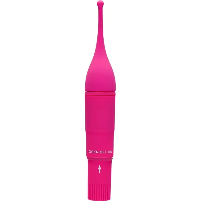 Розовый клиторальный вибромассажер Clitoral Tickler - 16,2 см - GC
