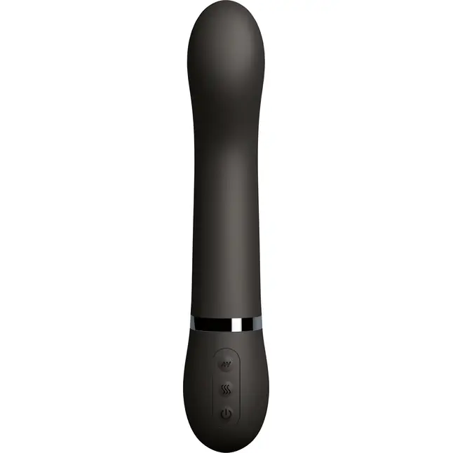 Черный вибромассажер Kegel G - 20 см - Sexercise. Фотография 2.