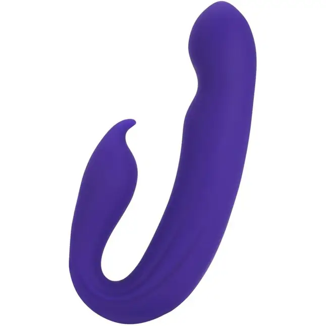 Фиолетовый вибратор G-Spot Dual Stimulator - 17,1 см