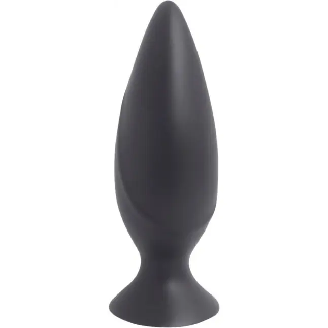 Черная анальная пробка Mojo Spades Medium Butt Plug - 10,7 см - Mojo