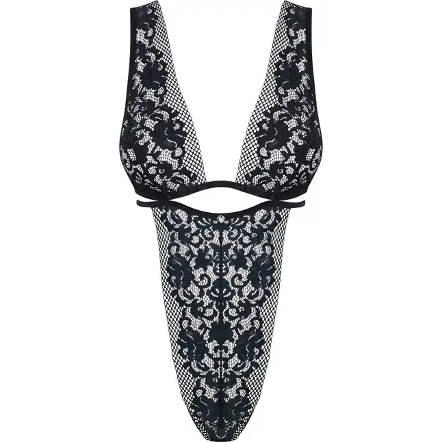 Пикантное кружевное боди Figure - Sexy. Фотография 5.
