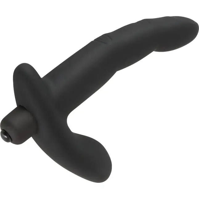 Черный вибромассажер простаты Naughty Finger Prostate Vibe - 13,8 см - You2Toys. Фотография 2.
