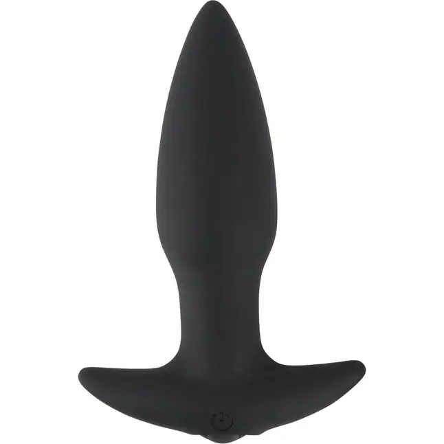 Черная анальная вибропробка с пультом ДУ Remote controlled Butt Plug - 13 см - You2Toys. Фотография 2.