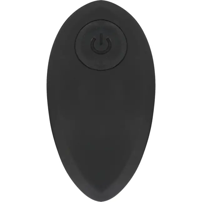 Черная анальная вибропробка с пультом ДУ Remote controlled Butt Plug - 13 см - You2Toys. Фотография 5.
