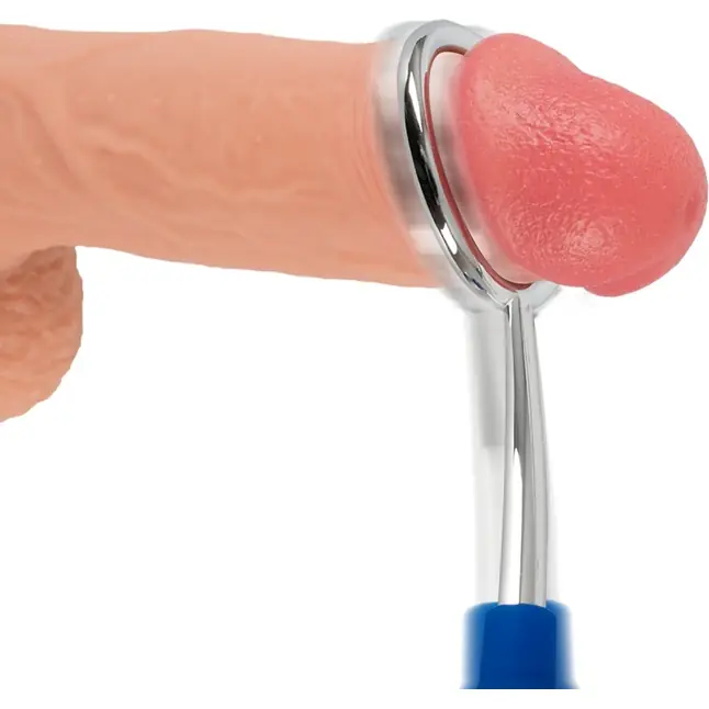 Синяя петля-стимулятор головки Glans Stimulation Loop - 19,1 см - You2Toys. Фотография 6.