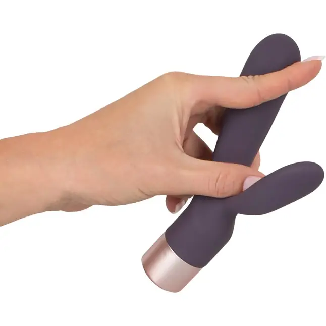 Фиолетовый вибратор-кролик Elegant Rabbit - 15,2 см - You2Toys. Фотография 5.