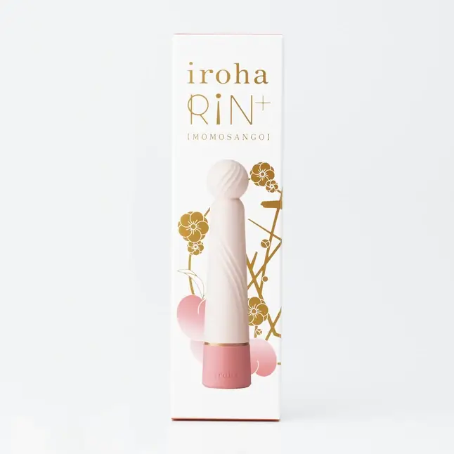 Нежно-розовый вибратор с шаровидной мягкой головкой IROHA Rin Sango - 16 см - IROHA Vibrators. Фотография 5.