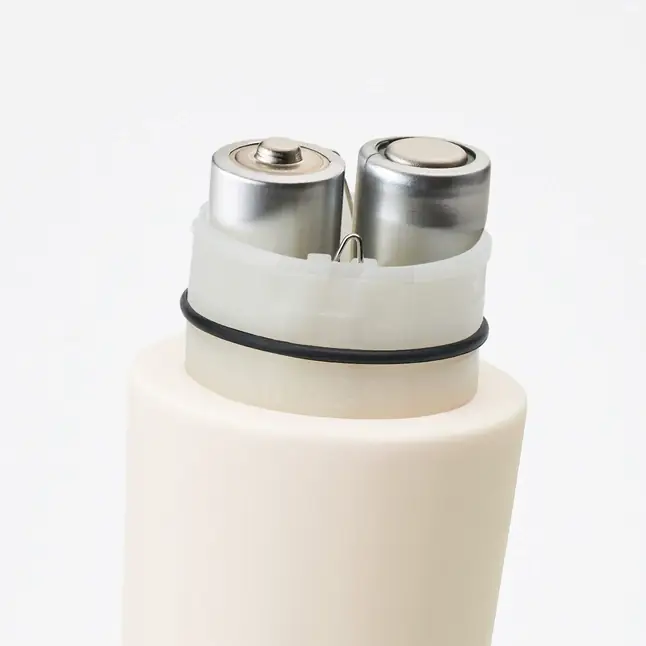 Бежевый вибратор с шаровидной мягкой головкой IROHA Rin Akane - 14,8 см - IROHA Vibrators. Фотография 6.