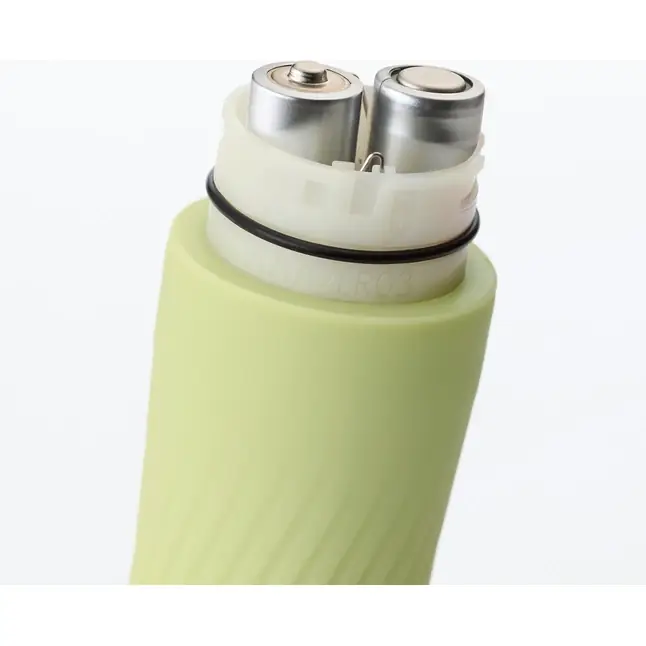 Салатовый рифленый мини-вибратор IROHA ZEN MATCHA - 12,7 см - IROHA Vibrators. Фотография 6.