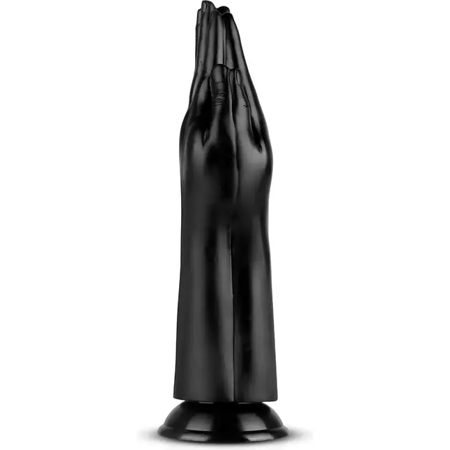 Черный стимулятор Double Trouble Fisting Dildo - 30,7 см - BUTTR. Фотография 3.