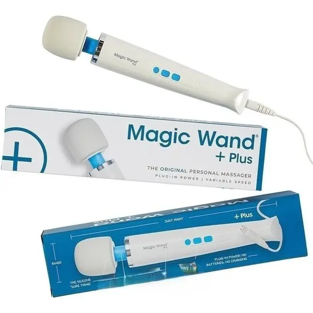 Жезловый проводной вибратор Magic Wand Plus (аналог) - 30,5 см. Фотография 3.