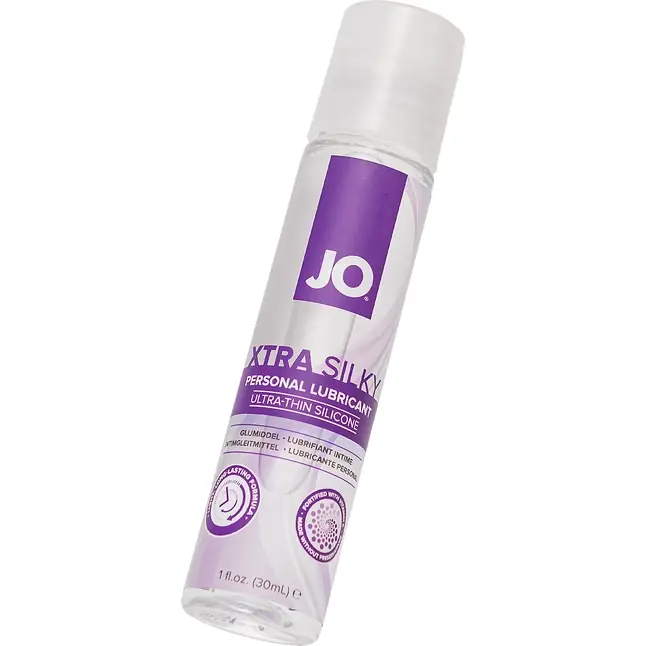 Лубрикант на силиконовой основе JO Xtra Silky - 30 мл - JO Xtra Silky. Фотография 4.