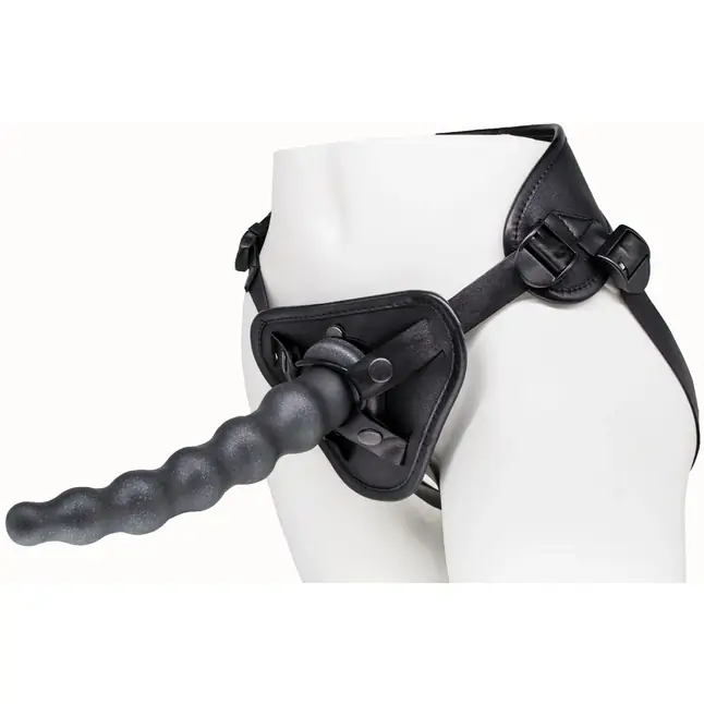 Пояс харнесс BEST UNI strap с 2 насадками - 18 и 22 см. Фотография 3.