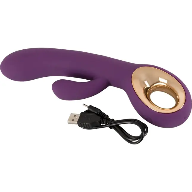 Фиолетовый вибростимулятор-кролик Rabbit Grand - 23,8 см - You2Toys. Фотография 7.