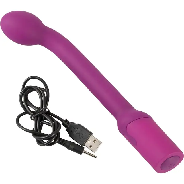 Фиолетовый вибратор G-точки G-SPOT VIBRATOR - 22 см - Sweet Smile. Фотография 5.