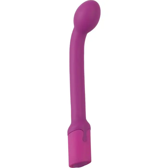 Фиолетовый вибратор G-точки G-SPOT VIBRATOR - 22 см - Sweet Smile