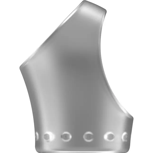 Прозрачное эрекционное кольцо для пениса и мошонки No45 Cockring with Ball Strap - Sono. Фотография 2.