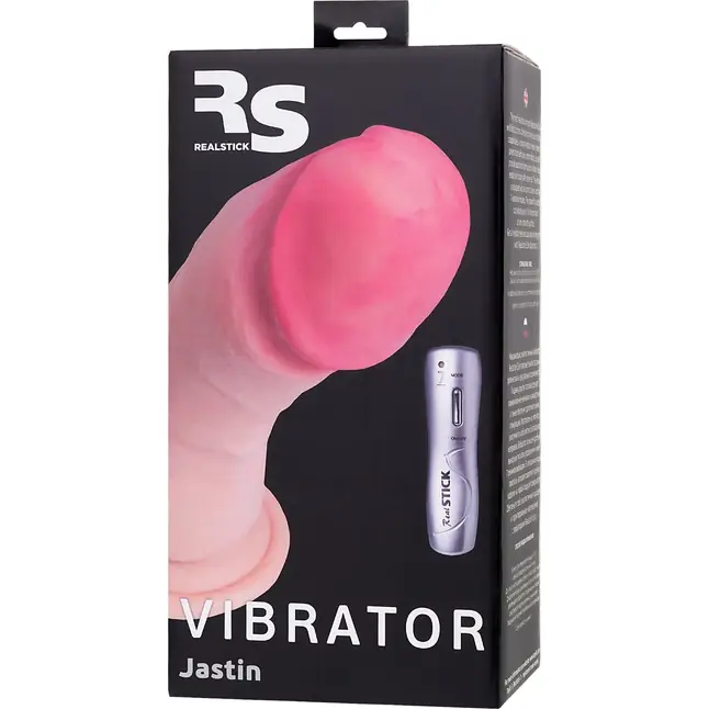 Телесный реалистичный вибратор Realstick Elite Vibro Justin - 21 см - RealStick Elite. Фотография 10.