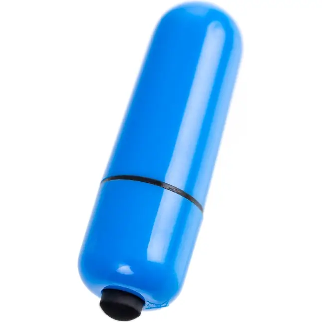 Синяя вибропуля A-Toys Braz - 5,5 см