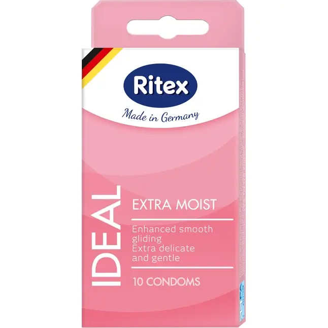 Презервативы RITEX IDEAL с дополнительной смазкой - 10 шт