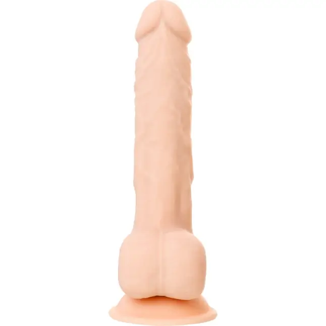Телесный фаллоимитатор-реалистик Matthew M - 24,5 см - RealStick Silicone. Фотография 4.