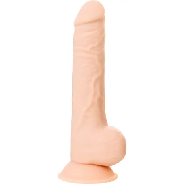 Телесный фаллоимитатор-реалистик Matthew M - 24,5 см - RealStick Silicone