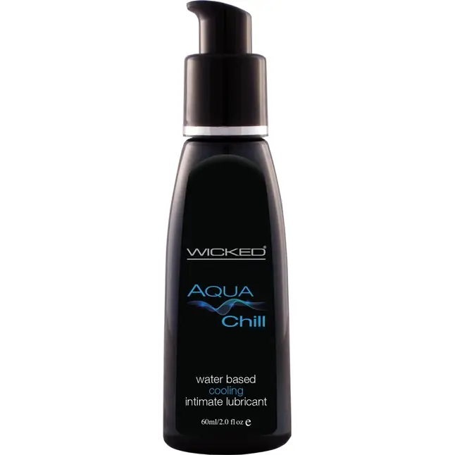 Охлаждающий лубрикант на водной основе Wicked AQUA CHILL - 60 мл
