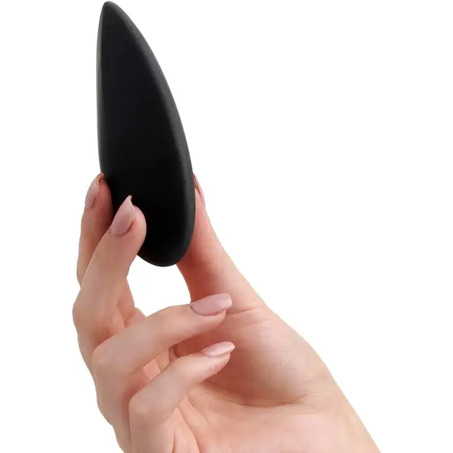 Черный вибромассажер Feel Good Pebble Vibrator. Фотография 3.