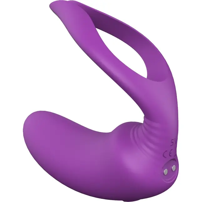 Фиолетовый анальный вибратор REMOTE PRIVATE PLEASER - Cheeky Love. Фотография 6.