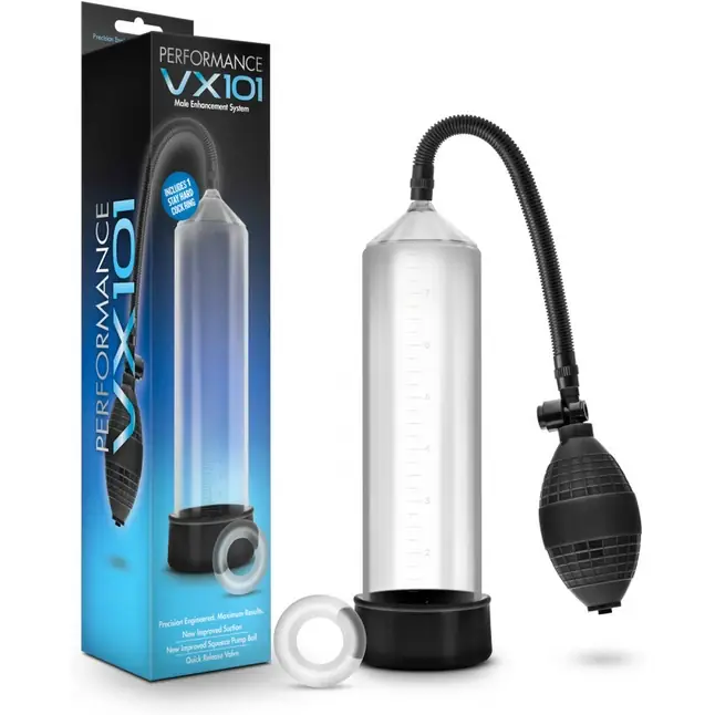 Прозрачная вакуумная помпа VX101 Male Enhancement Pump - Performance. Фотография 4.