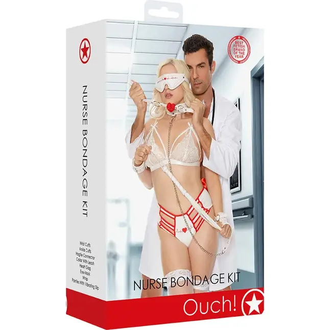 Пикантный BDSM-набор медсестры Nurse Pleasure - Ouch!. Фотография 15.
