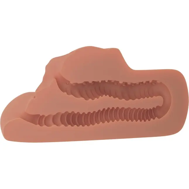 Кофейный мастурбатор Perfect Pussy Double Stroker - PDX Plus. Фотография 3.