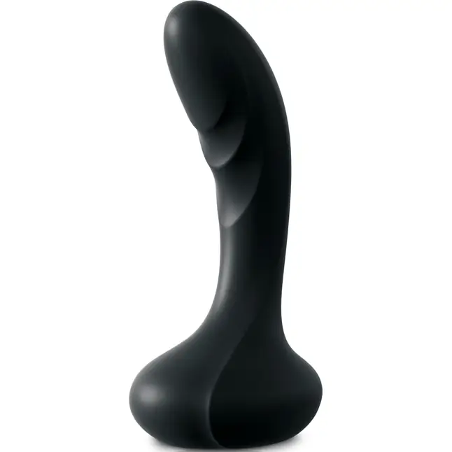 Черный массажер простаты Ultimate Silicone P-Spot Massager - 13,9 см - Sir Richard s: CONTROL. Фотография 2.