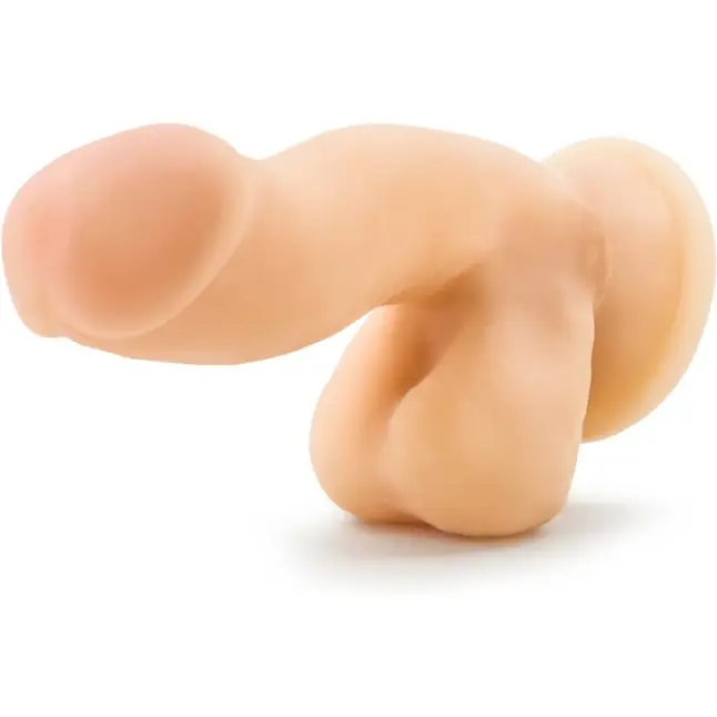 Телесный фаллоимитатор на присоске 6.5 Sensa Feel Dildo - 17,78 см - Au Naturel. Фотография 3.