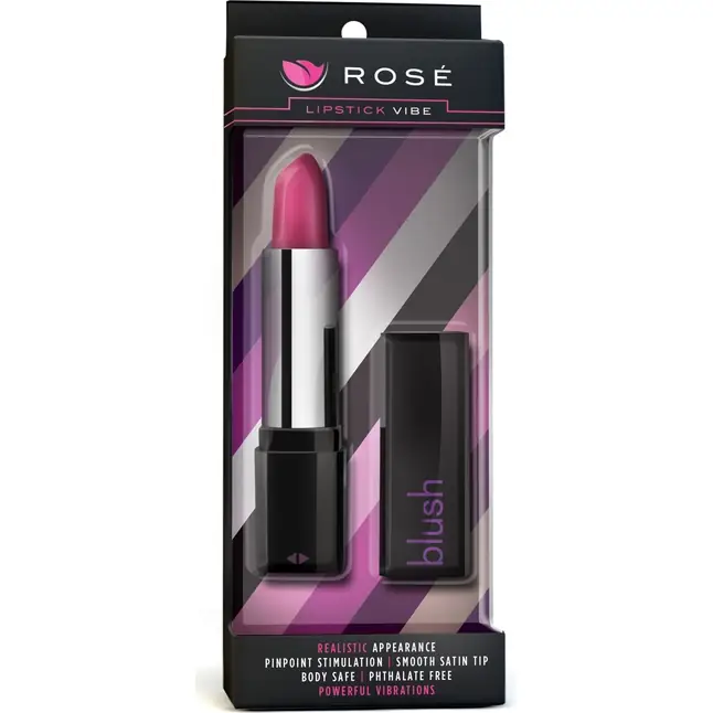 Вибратор в виде помады LIPSTICK VIBE - Rose. Фотография 5.