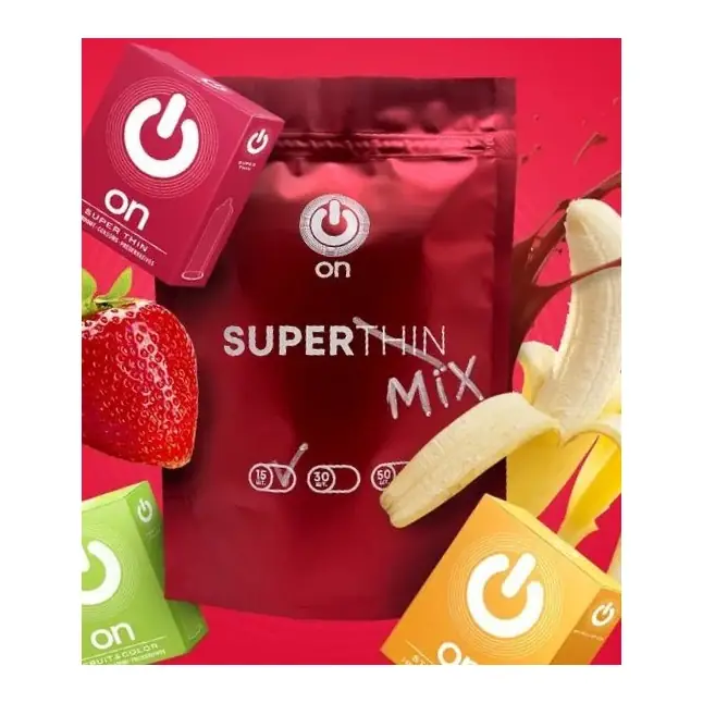 Ультратонкие презервативы ON Super Thin - 15 шт