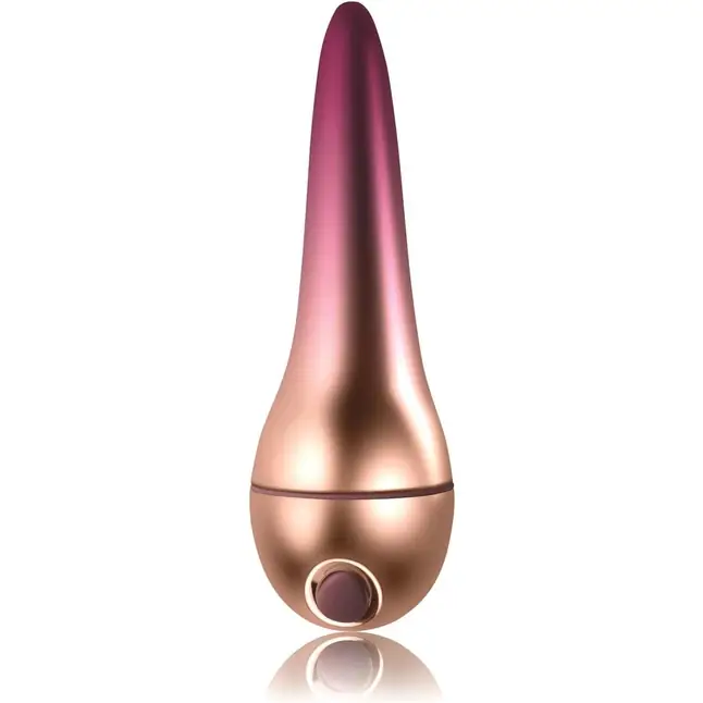 Фиолетовый клиторальный стимулятор Climaximum Bliss - 10 см - Climaximum