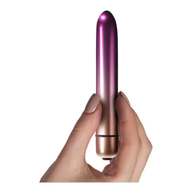 Фиолетовый мини-вибратор Climaximum Sapora - 13,5 см - Climaximum. Фотография 2.