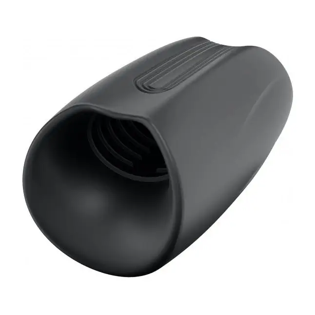 Черный мастурбатор Man Wand Pump One. Фотография 4.