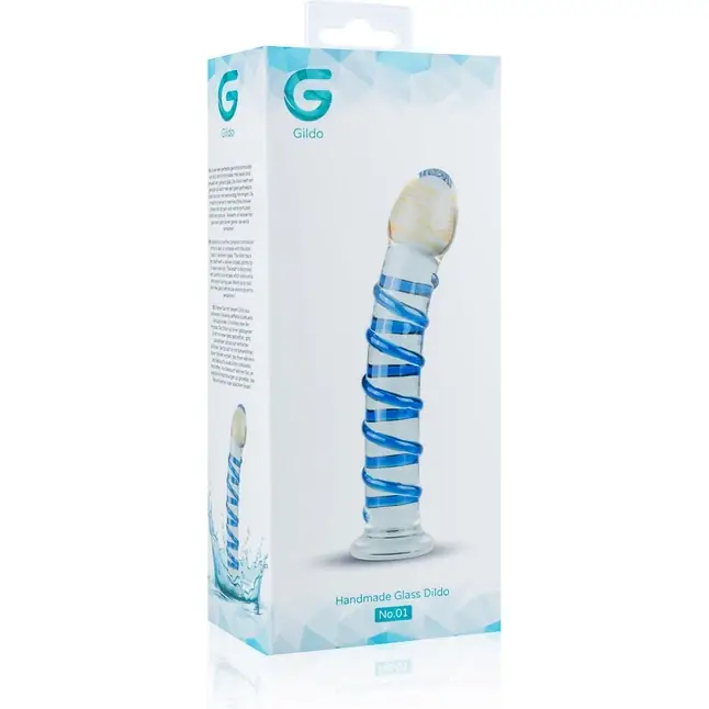Стеклянный фаллоимитатор Glass Dildo №1 - 17,5 см - Gildo. Фотография 3.