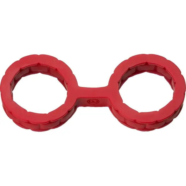 Красные силиконовые наручники Style Bondage Silicone Cuffs Small