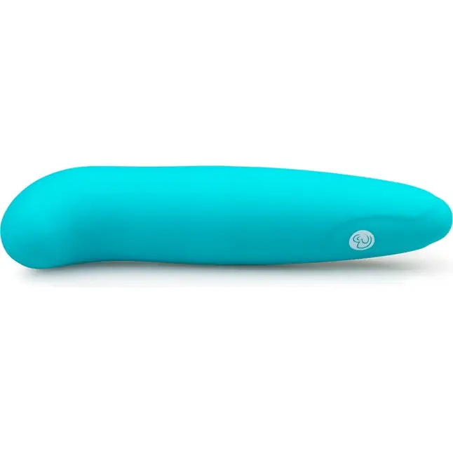 Голубой мини-вибратор для G-стимуляции Easytoys Mini G-Spot Vibrator - 12 см - Mini Vibe Collection. Фотография 2.
