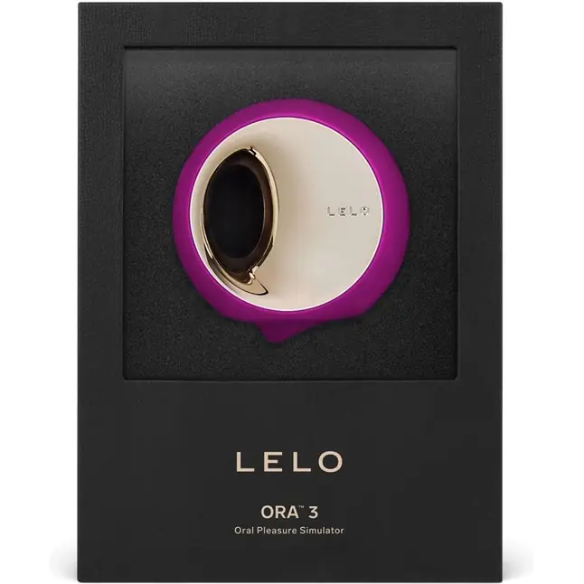 Лиловый клиторальный стимулятор Lelo Ora 3. Фотография 3.