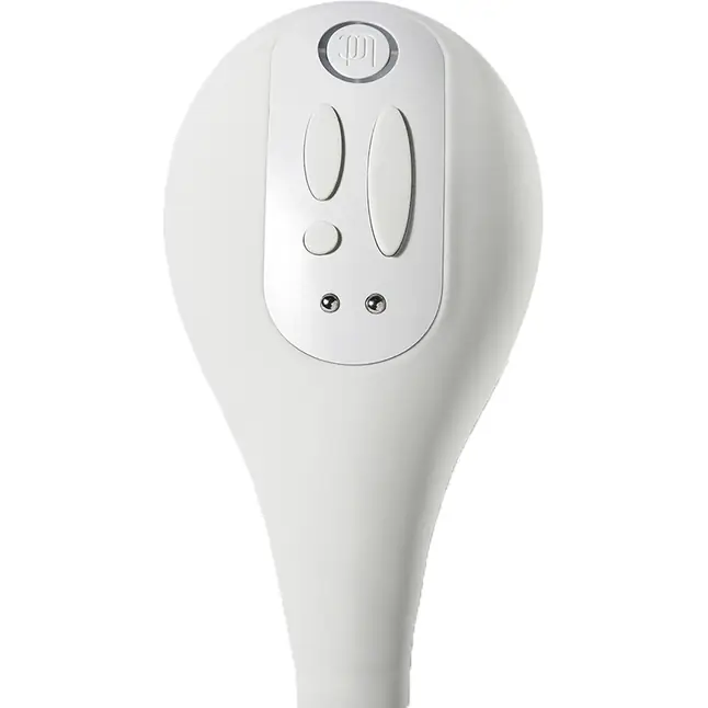 Серый вакуумный стимулятор с отростком Ose 2 Premium Robotic Massager. Фотография 7.