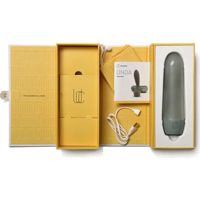 Зеленый стимулятор точки G Onda G-Spot Massager - 19,5 см. Фотография 2.